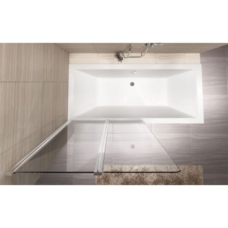 Paravan cada pliabil, elegant din 2 elemente AGAT-2, latime 80 sau 100 cm