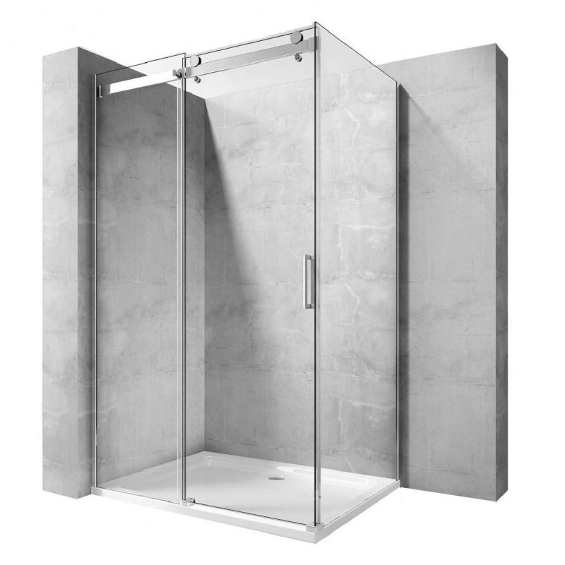 Cabina de dus EGO-Mar dimensiuni 80 sau 90 x120, sticla securizata, usa culisanta
