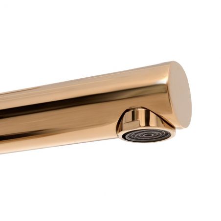 Baterie REA-TESS Rose Gold, montaj pe blat, design deosebit, Perlator