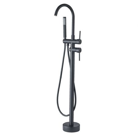 Bateria Ortis, Free-standing, montaj pe podea, Negru Mat