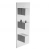 Baterie dus EGO-C2ST3, 2 functii, Termostat, montaj incastrat, finisaj crom Baterie dus EGO-C2ST3, 2 functii, Termostat, montaj incastrat, finisaj crom
