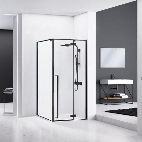 Cabina de dus, EGO-Fargo, sticla securizata 6mm, 90x90cm, Easy Clean