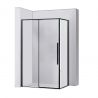 Cabina de dus, EGO-SOL Black Mat, 80x100, 90x90 si 90x120 cm, sticla transparenta securizata 6mm Cabina de dus, EGO-SOL Black Mat, 80x100, 90x90 si 90x120 cm, sticla transparenta securizata 6mm