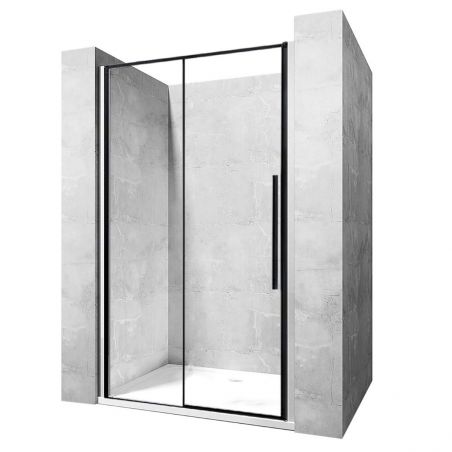Usa de dus, EGO-SOL Black Mat, 90 cm, 100 cm si 120 cm, Glisanta, Sticla securizata transparenta 6mm Usa de dus, EGO-SOL Black Mat, 90 cm, 100 cm si 120 cm, Glisanta, Sticla securizata transparenta 6mm