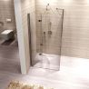 Cabina MY SPACE, perete fix si o usa Pliabila la perete, Easy Clean, dimensiune: 70x70x190 cm Cabina MY SPACE, perete fix si o usa Pliabila la perete, Easy Clean, dimensiune: 70x70x190 cm