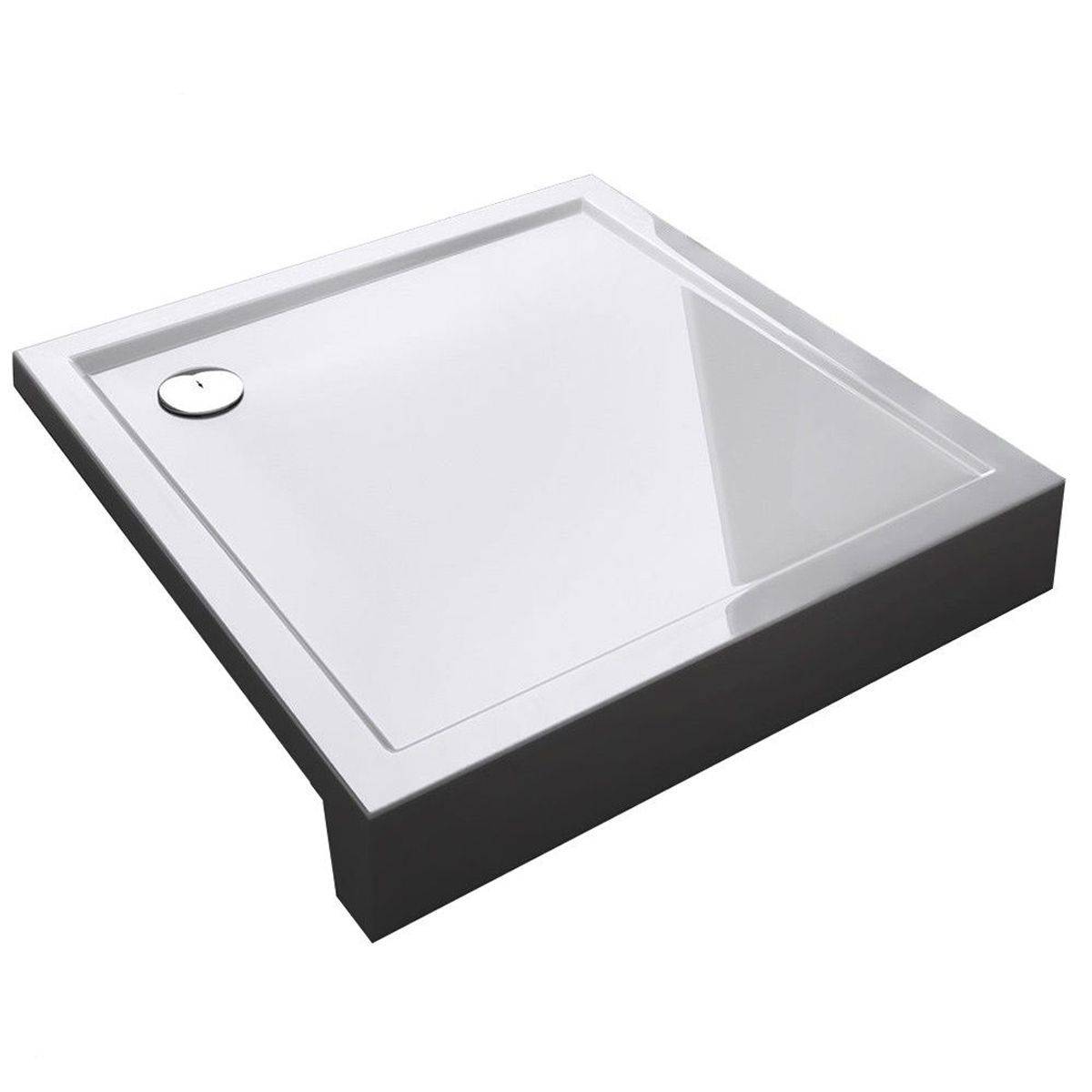 Cadita dus, acril cu cadru de otel reglabil, inaltime 14 cm, EGO-F1H