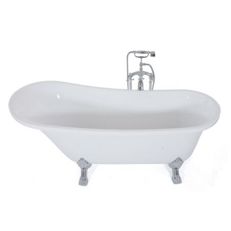 Cada de baie 702OA, free-standing, design retro, materiale de cea mai inalta calitate, Mirror Coat