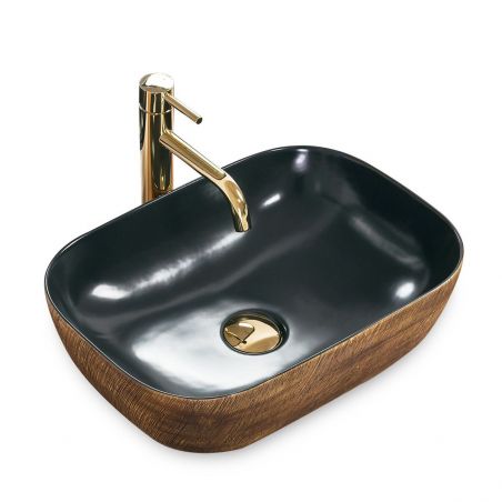 Lavoar Paloma, 46x33 cm, montaj pe blat, ceramica sanitara