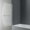 Paravan cada EGO-112, sticla securizata, Transparent sau Sablat partial, 94x140 cm, pivotant 180°, tratament Nano Easy Clean Paravan cada EGO-112, sticla securizata, Transparent sau Sablat partial, 94x140 cm, pivotant 180°, tratament Nano Easy Clean