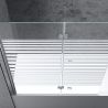 Paravan cada pliabil EGO-1408S, 120x140 cm, sticla sablata partial 6 mm, pivotant 180°, tratament Nano Easy Clean Paravan cada pliabil EGO-1408S, 120x140 cm, sticla sablata partial 6 mm, pivotant 180°, tratament Nano Easy Clean