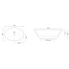 Lavoar REA HANA, Alb, lucios, 56x39 cm, colectia Slim Edge, montaj pe blat, ceramica sanitara Lavoar REA HANA, Alb, lucios, 56x39 cm, colectia Slim Edge, montaj pe blat, ceramica sanitara