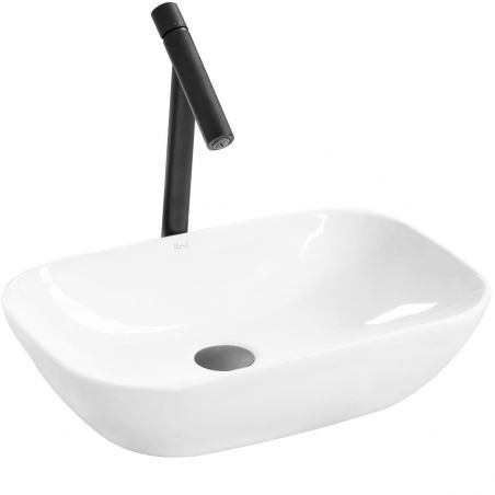 Lavoar CELIA, 50x33 cm, colectia Slim Edge, design modern, montaj pe blat