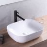 Lavoar EGO Belinda Slim Edge, Alb, lucios, 46.5x33 cm, montaj pe blat, ceramica sanitara Lavoar EGO Belinda Slim Edge, Alb, lucios, 46.5x33 cm, montaj pe blat, ceramica sanitara