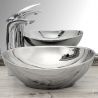 Lavoar REA Sofia S, Argintiu, lucios, 41x34.5 cm, montaj pe blat, ceramica sanitara Lavoar REA Sofia S, Argintiu, lucios, 41x34.5 cm, montaj pe blat, ceramica sanitara