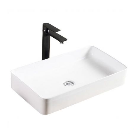 Lavoar EGO Denis, montaj pe blat, 61,5x35 cm, ceramica sanitara