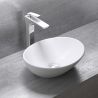 Lavoar EGO 205, Alb, mat, 41x33.1 cm, montaj pe blat, ceramica sanitara Lavoar EGO 205, Alb, mat, 41x33.1 cm, montaj pe blat, ceramica sanitara