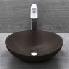 Lavoar EGO 205 Kaffe, Maro, mat, 41x33.1 cm, montaj pe blat, ceramica sanitara Lavoar EGO 205 Kaffe, Maro, mat, 41x33.1 cm, montaj pe blat, ceramica sanitara