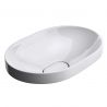 Lavoar EGO 50006A, Alb, lucios, 58x48 cm, montaj Semi-Incastrat, ceramica sanitara, fara gaura baterie Lavoar EGO 50006A, Alb, lucios, 58x48 cm, montaj Semi-Incastrat, ceramica sanitara, fara gaura baterie