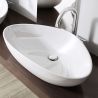 Lavoar EGO 895, Alb, lucios, 67x44 cm, montaj pe blat, ceramica sanitara Lavoar EGO 895, Alb, lucios, 67x44 cm, montaj pe blat, ceramica sanitara