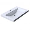 Lavoar EGO 01, Alb, lucios, dimensiuni: 60, 76 sau 100 cm, montaj incastrat, compozit marmura, cu gaura baterie Lavoar EGO 01, Alb, lucios, dimensiuni: 60, 76 sau 100 cm, montaj incastrat, compozit marmura, cu gaura baterie