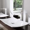 Lavoar EGO 5096, Alb, lucios, 60x40 cm, montaj pe blat, ceramica sanitara Lavoar EGO 5096, Alb, lucios, 60x40 cm, montaj pe blat, ceramica sanitara