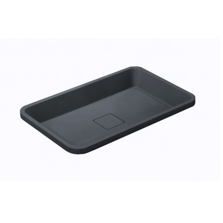 Lavoar EGO-104, compozit marmura, Antracit Mat, montaj incastrat , 53x33 cm, scurgere ascunsa Lavoar EGO-104, compozit marmura, Antracit Mat, montaj incastrat , 53x33 cm, scurgere ascunsa