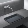Lavoar EGO 104, Antracit mat, 53x33 cm, montaj semi-incastrat, compozit marmura, scurgere ascunsa Lavoar EGO 104, Antracit mat, 53x33 cm, montaj semi-incastrat, compozit marmura, scurgere ascunsa