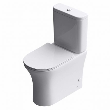 Vas wc EGO-304T, pe podea, capac Silent Close, ceramica sanitara