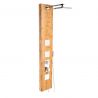Panel de dus Exclusivist, Bambus Natural, Hidromasaj, Termostat Panel de dus Exclusivist, Bambus Natural, Hidromasaj, Termostat