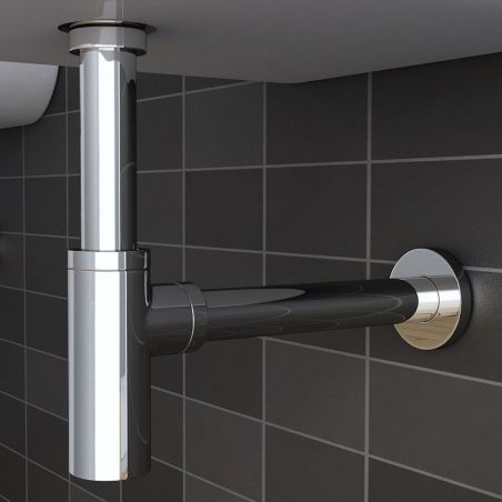 Sifon EGO-S05, design deosebit, otel inoxidabil, finisaj crom