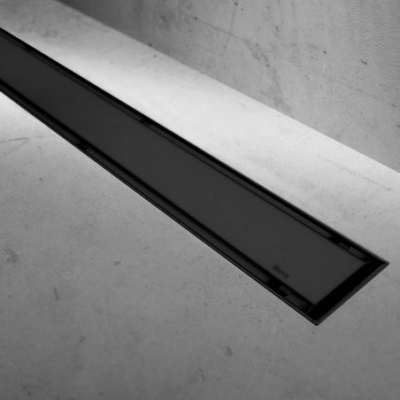 Rigola REA PRO BLACK, faiantabila, dimensiuni disponibile 70-100 cm, design deosebit