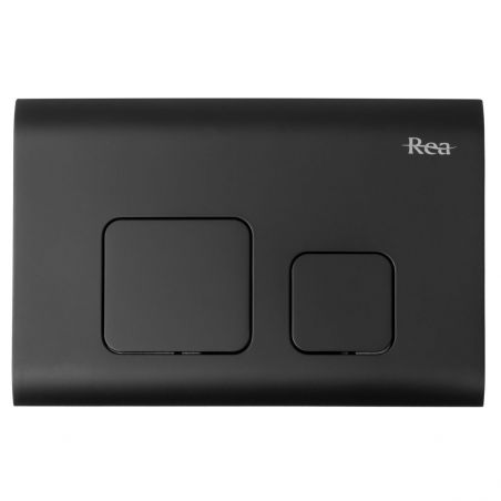 Cadru cu rezervor incastrat pentru WC, Clapeta de actionare inclusa F Black