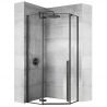 Cabina EGO-DIAMOND BLACK MAT, 80x80 cm, 90x90 cm si 100x100 cm, sticla securizata 6mm transparenta, usa Batanta Cabina EGO-DIAMOND BLACK MAT, 80x80 cm, 90x90 cm si 100x100 cm, sticla securizata 6mm transparenta, usa Batanta