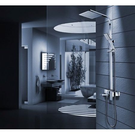 Sistem dus Navaro, complet, ploaie de dus ultra slim, design modern