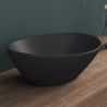 Lavoar EGO 205, Negru, mat, 41x33.1 cm, montaj pe blat, ceramica sanitara
