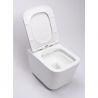 Vas wc EGO-Raul, suspendat, Rimless-fara bordura, capac Duroplast inclus, 49x33.5 cm Vas wc EGO-Raul, suspendat, Rimless-fara bordura, capac Duroplast inclus, 49x33.5 cm