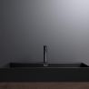 Baterie lavoar EGO-Tiona Black, montaj pe lavoar, finisaj Negru Mat, perlator aer, design deosebit Baterie lavoar EGO-Tiona Black, montaj pe lavoar, finisaj Negru Mat, perlator aer, design deosebit