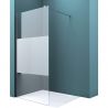 Perete dus Walk-In, EGO-01MS, sticla securizata 8 sau 10 mm, intre 80-160 cm, Lotus Efect, Dimeniuni la alegere Perete dus Walk-In, EGO-01MS, sticla securizata 8 sau 10 mm, intre 80-160 cm, Lotus Efect, Dimeniuni la alegere
