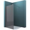 Perete dus Walk-In, EGO-01, sticla securizata 8 sau 10 mm Grafit, intre 100-120-140 cm, Lotus Efect, Dimeniuni la alegere Perete dus Walk-In, EGO-01, sticla securizata 8 sau 10 mm Grafit, intre 100-120-140 cm, Lotus Efect, Dimeniuni la alegere