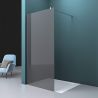 Perete dus Walk-In, EGO-01, sticla securizata 8 sau 10 mm Grafit, intre 100-120-140 cm, Lotus Efect, Dimeniuni la alegere Perete dus Walk-In, EGO-01, sticla securizata 8 sau 10 mm Grafit, intre 100-120-140 cm, Lotus Efect, Dimeniuni la alegere