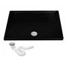 Cadita dus REA-Savoy Negru, acril sanitar pur cu suprafata neteda, slim, 6 cm inaltime Cadita dus REA-Savoy Negru, acril sanitar pur cu suprafata neteda, slim, 6 cm inaltime