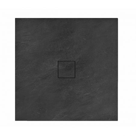 Cadita dus Ego-Stone, diferite dimensiuni, compozit mineral, negru