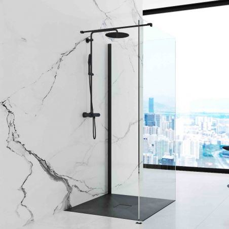 Cadita dus Ego-Stone, diferite dimensiuni, compozit mineral, negru
