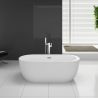 Cada de baie EGO Eliot, 170cm, design modern, freestanding, acril sanitar, alb Cada de baie EGO Eliot, 170cm, design modern, freestanding, acril sanitar, alb