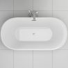 Cada de baie EGO Eliot, 170cm, design modern, freestanding, acril sanitar, alb Cada de baie EGO Eliot, 170cm, design modern, freestanding, acril sanitar, alb