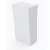 Lavoar stativ EGO 40, Alb, lucios, 60x45x90 cm, montaj pe podea, compozit de marmura, cu gaura baterie Lavoar stativ EGO 40, Alb, lucios, 60x45x90 cm, montaj pe podea, compozit de marmura, cu gaura baterie
