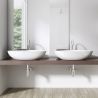 Lavoar EGO 895, Alb, lucios, 67x44 cm, montaj pe blat, ceramica sanitara Lavoar EGO 895, Alb, lucios, 67x44 cm, montaj pe blat, ceramica sanitara