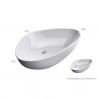 Lavoar EGO 895, Alb, lucios, 67x44 cm, montaj pe blat, ceramica sanitara Lavoar EGO 895, Alb, lucios, 67x44 cm, montaj pe blat, ceramica sanitara