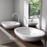 Lavoar EGO 5056, Alb, lucios, 59x40 cm, montaj pe blat, ceramica sanitara Lavoar EGO 5056, Alb, lucios, 59x40 cm, montaj pe blat, ceramica sanitara