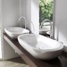 Lavoar EGO 5057, Alb, lucios, 80x42.5 cm, montaj pe blat, ceramica sanitara Lavoar EGO 5057, Alb, lucios, 80x42.5 cm, montaj pe blat, ceramica sanitara